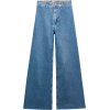 HIGH-WAISTED ZW SAILOR STRAIGHT JEANS - Capri & Cropped - $49.90  ~ £37.92