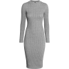 H&M Ribbed Midi Dress - Платья - 