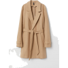 H&M Tan Coat - Jaquetas e casacos - 