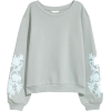 H&M embroidered sweater - プルオーバー - 