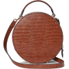 H&M round brown bag - メッセンジャーバッグ - 
