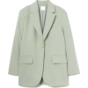 H&M sage suit jacket ladies - Jaquetas - 