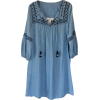 H&M short denim dress - sukienki - 
