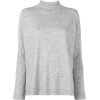 HOPE turtleneck slit detail sweater - Swetry - 