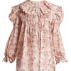 HORROR VACUI pink flower blouse - 半袖シャツ・ブラウス - 