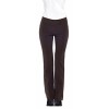 HOT FROM HOLLYWOOD Women's Fitted Career Double Waist Business Bootcut Leg Trousers Pants - Pants - $17.99 