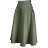 HOUSE OF FOXY green vintage skirt - Gonne - 