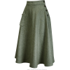 HOUSE OF FOXY green vintage skirt - Saias - 