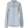 HUDSON Denim Shirt Blue Women Jeans - Long sleeves shirts - 