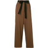 Hache Belted palazzo trousers - Капри - 