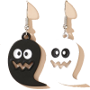 Halloween Pumpkin Ghost Demon Earrings Wholesale Nhgy255887 - Earrings - 