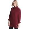Halston Heritage Women's Turtleneck Sweater Bordeaux - Koszule - długie - $345.00  ~ 296.32€