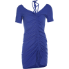 Halter pleated split dress - Dresses - $26.99 