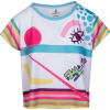 Hand Drawn Playful Print Relax Fit Tee - T-shirts - $46.00 