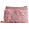 Handbags & Wallets - Faux fur leather cl - Torby z klamrą - 