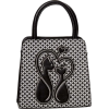 Handbag with cat detail - Torbice - 