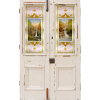 Handpainted Stained Glass doors 1890s - Przedmioty - 