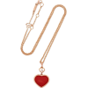 Happy Hearts 18-karat rose gold, diamond - Necklaces - 