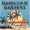 Hawaiian Gardens San Jose - Ilustracije - 
