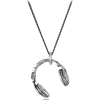 Headphones Necklace #musicjewelry - Ogrlice - $45.00  ~ 285,87kn