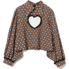 HeartBoxy Top - 长袖衫/女式衬衫 - 