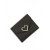 Heart Detail Mini Trifold Faux Leather Wallet - Wallets - $4.99 