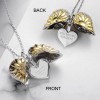 Heart Necklace Sunflower - ネックレス - $109.00  ~ ¥12,268