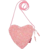 Heart Shaped Lace Bag - Torbice - 
