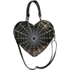 Heart Shaped Spider Web Bag - ハンドバッグ - 