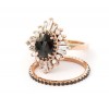 Heidi Gibson The Oval Gatsby rings - Anelli - 