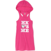 Hello Kitty Girls 7-16 Hoodie Cover-up Pink - Top - $21.75 