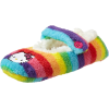 Hello Kitty Girls 7-16 Rainbow Stripe Fuzzy Babba Slipper Socks Multi - Other - $12.00  ~ £9.12