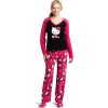 Hello Kitty Women's 3 Piece V-Neck Pajama Set with Slipper Pink - 睡衣 - $29.40  ~ ¥196.99