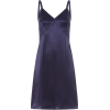 Helmut Lang Shiny Mini Slip Dress - Obleke - 