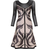 Hem Long Sleeve Bandage Dress - Vestidos - $110.00  ~ 94.48€