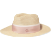Henrietta grosgrain-trimmed straw hat - Hat - 