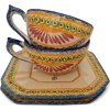 Henriot Quimper tea cup and plate 1950s - 饰品 - 
