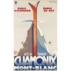 Henry Reb CHAMONIX MONT-BLANC 1933 - イラスト - 