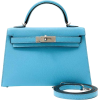 Hermes robin egg blue mini kelly bag - Bolsas pequenas - 