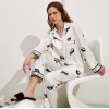 Herringbone Thread Ice Silk Pajamas - Pižame - $28.00  ~ 24.05€