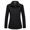 Hibelle Women's Outdoor Full-Zip Thermal Fleece Jacket With Pockets - Outerwear - $49.99 