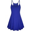 Hibelle Women's Sleeveless Strappy Summer Flared Skater Dress with Empire Waist - Dresses - $45.99 