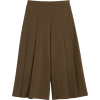 High-Rise Culottes in Brown - Calças capri - 