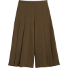 High-Rise Culottes in Brown - Capri & Cropped - 