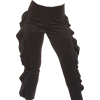 High Waisted Ruffle Cigarette Pants - Capri hlače - $95.75  ~ 608,26kn