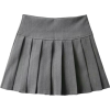 High waist net pleated tennis - Skirts - $21.59 