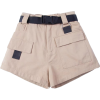 High waist pocket casual pants - Брюки - короткие - $25.99  ~ 22.32€