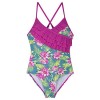 Hilor Girl's One Piece Bikini Swimwear Ruffle Swimsuits Cross Back Bathing Suits for Kid - Kupaći kostimi - $11.99  ~ 76,17kn