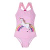 Hilor Girl's One Piece Swimsuit Bikini Swimwear Kids Monokini UPF 50+ - 泳衣/比基尼 - $11.99  ~ ¥80.34