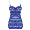 Hilor Women's One Piece Swimsuits Tummy Control Swimwear Ruffle Swimdress with Built in Swim Brief - 水着 - $28.99  ~ ¥3,263